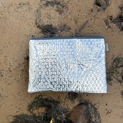 A5 Pouch Upcycled Life Raft | Silver Insulation | Britton SCOTLAND
