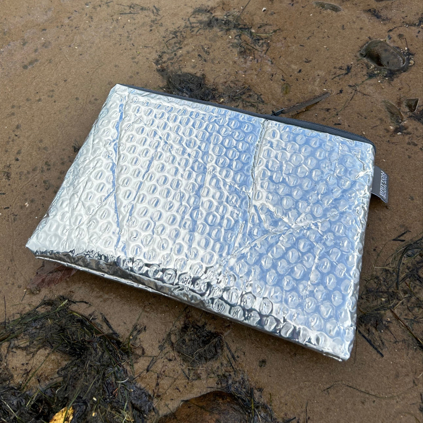 A5 Pouch Upcycled Life Raft | Silver Insulation | Britton SCOTLAND