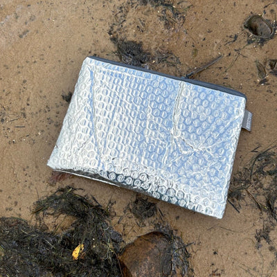 A5 Pouch Upcycled Life Raft | Silver Insulation | Britton SCOTLAND