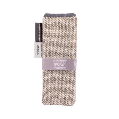 Harris Tweed Atmosphere Slim Glasses Case | Britton SCOTLAND