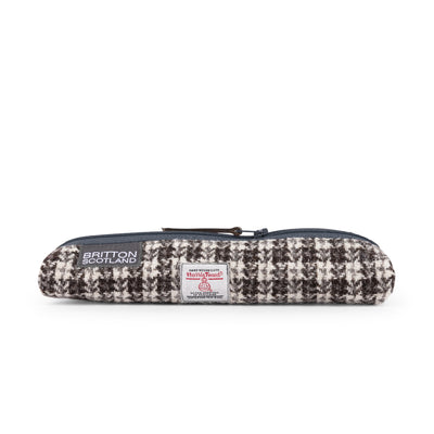 Harris Tweed Atmosphere Slim Pencil Case | Britton Scotland 