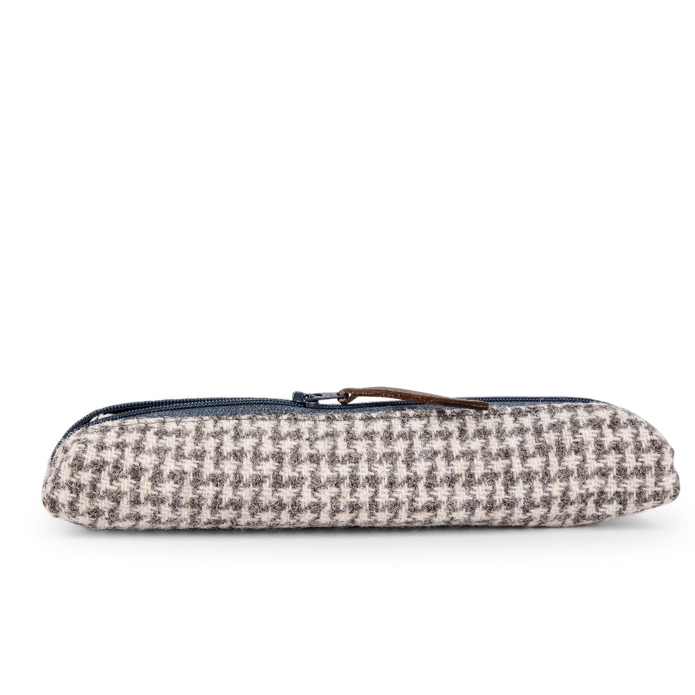 Harris Tweed Atmosphere Slim Pencil Case | Britton Scotland 