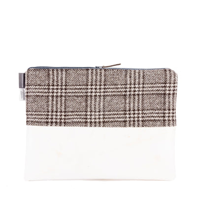 Harris Tweed Atmosphere Upcycled Laptop Sleeve | Britton SCOTLAND