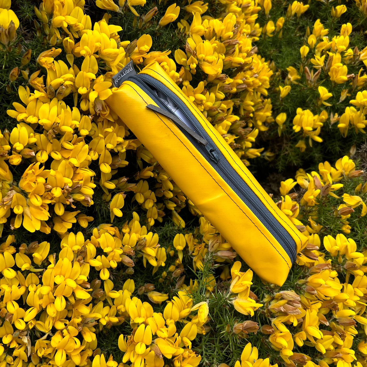 Life Raft Slim Pencil Case | Yellow PVC