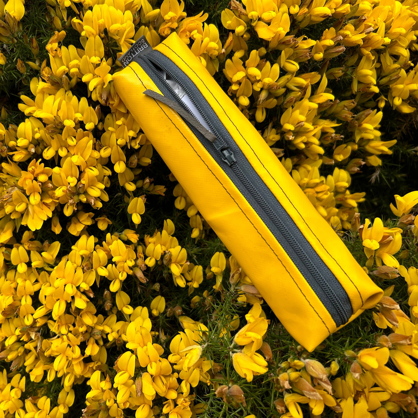 Life Raft Slim Pencil Case | Yellow PVC