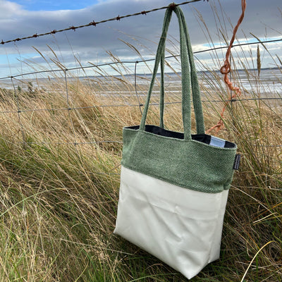 Landscape Reuse Tweed Tote