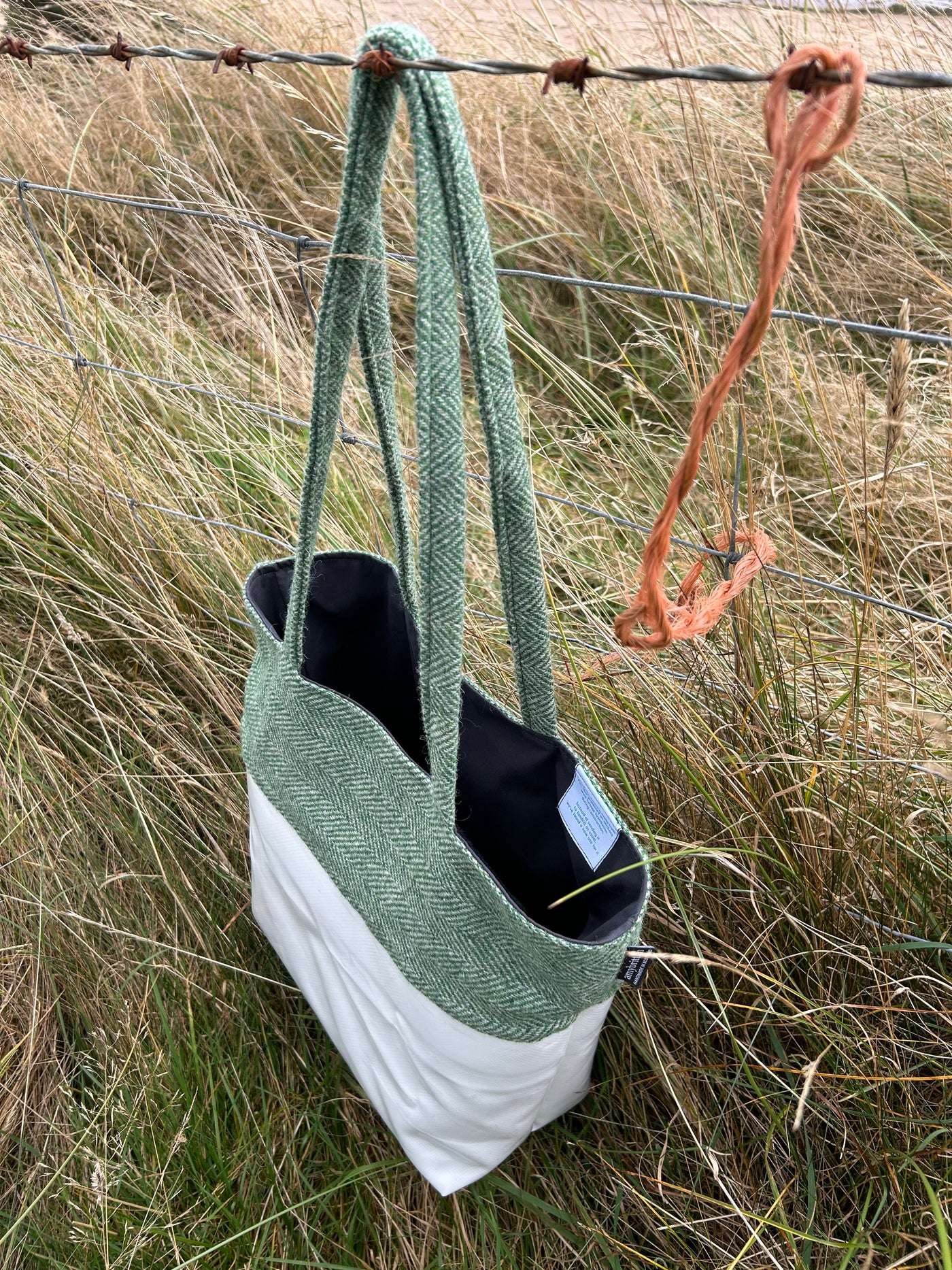 Landscape Reuse Tweed Tote