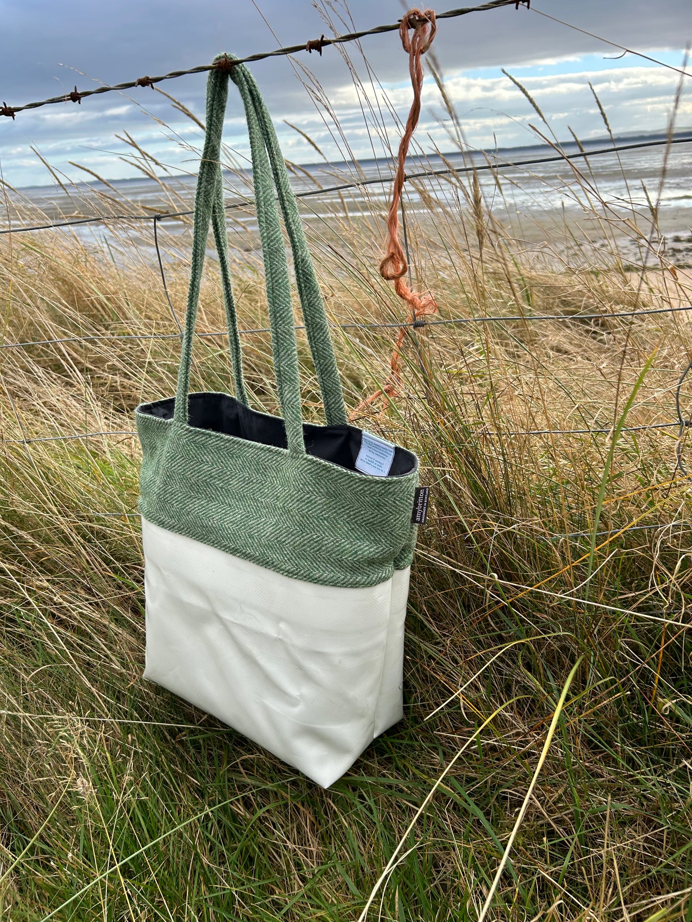 Landscape Reuse Tweed Tote