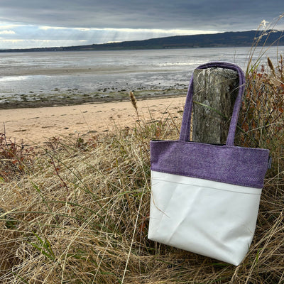 Landscape Reuse Tweed Tote