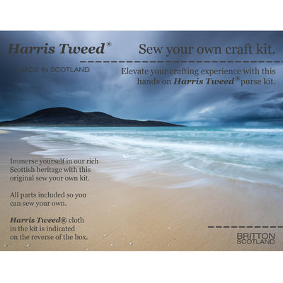 Moody Harris Beach Design Cute Coin Purse Craft Kit | Britton SCOTLAND