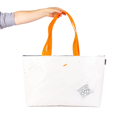 The Olena 100% Upcycled Giant Tote Bag | Britton SCOTLAND