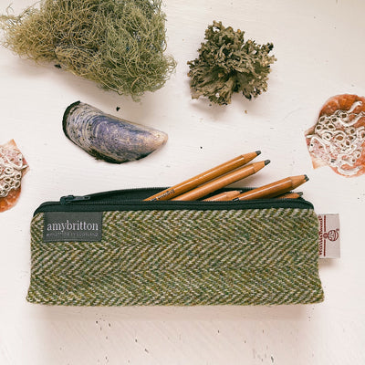 Harris Tweed Landscape Prism Purse | Britton SCOTLAND