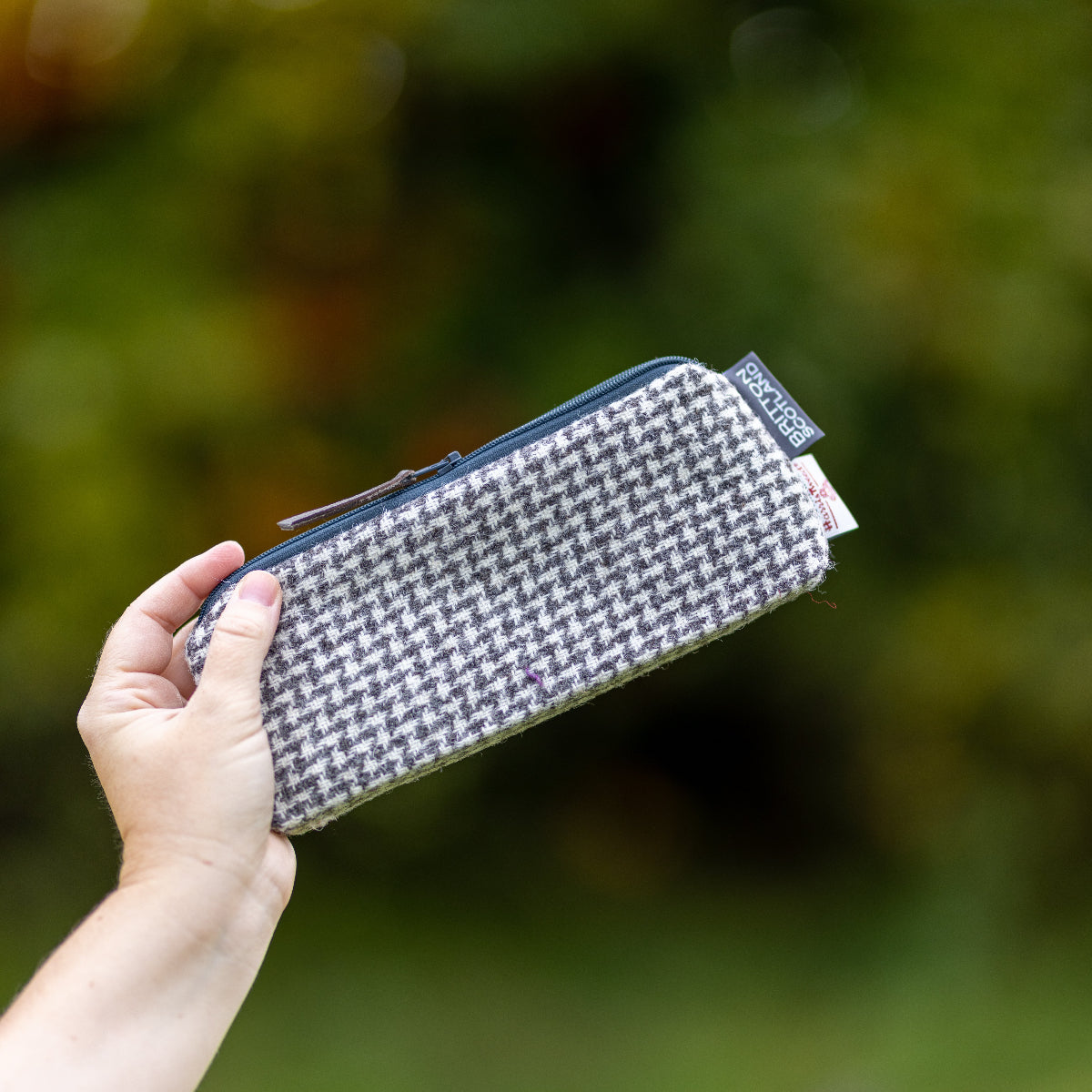 Harris Tweed Atmosphere Medium Pencil Case | Britton SCOTLAND