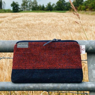 Harris Tweed Sunset Wash Bag | Britton SCOTLAND