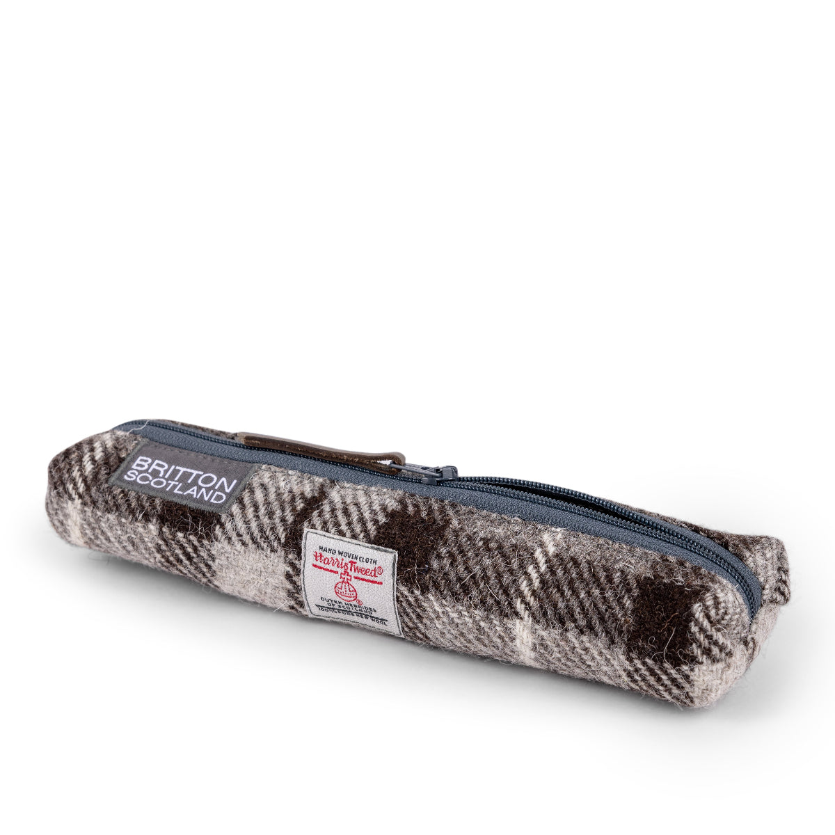 Harris Tweed Atmosphere Slim Pencil Case | Britton Scotland 
