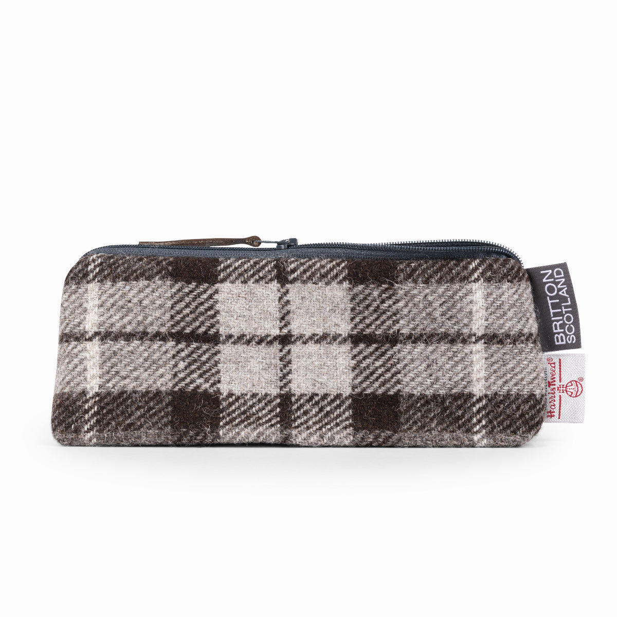 Harris Tweed Atmosphere Medium Pencil Case | Britton SCOTLAND