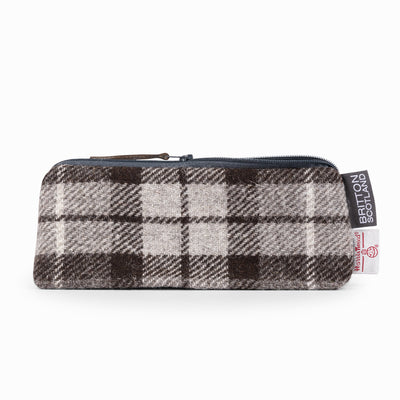Harris Tweed Atmosphere Medium Pencil Case | Britton SCOTLAND