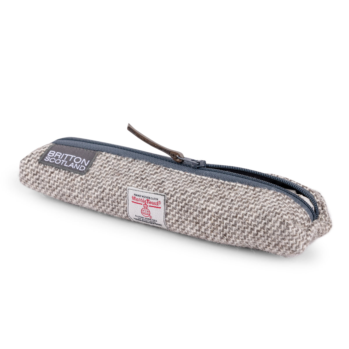 Harris Tweed Atmosphere Slim Pencil Case | Britton Scotland 