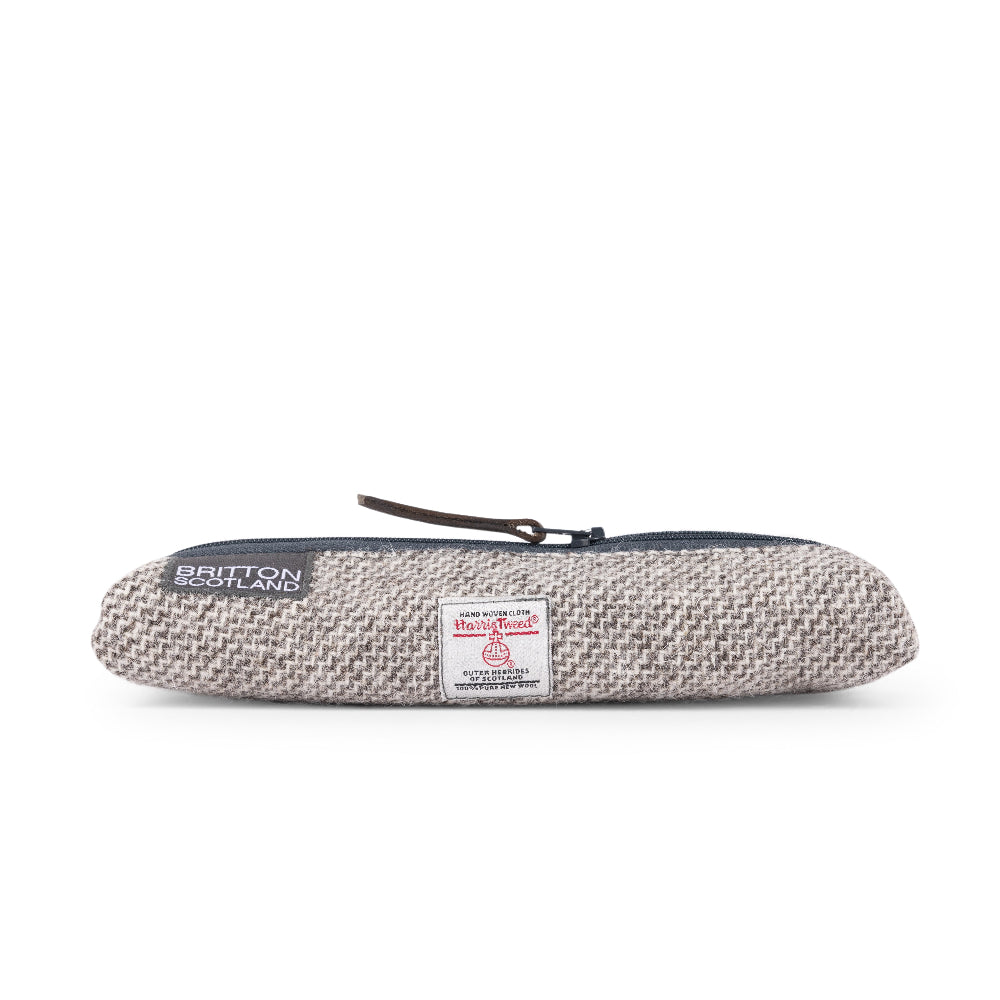 Harris Tweed Atmosphere Slim Pencil Case | Britton Scotland 