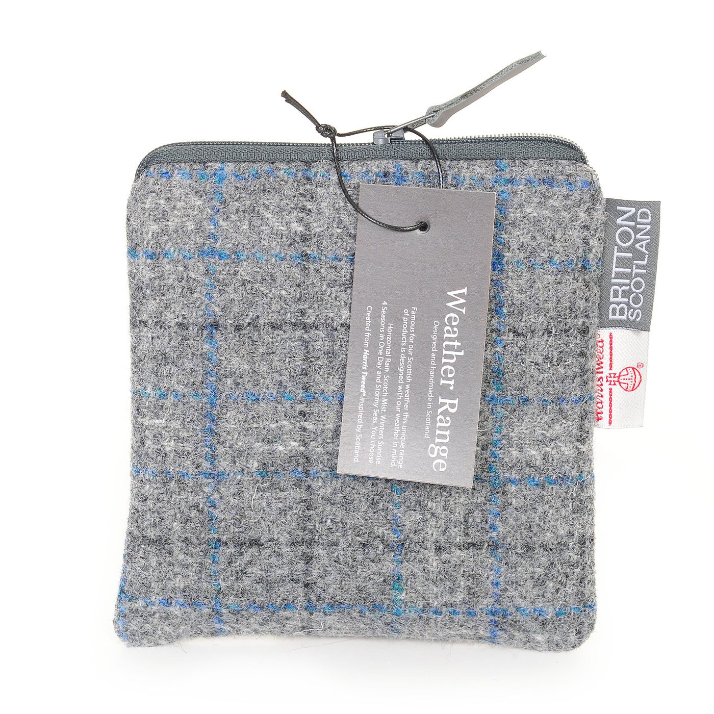 Harris Tweed Weather Range Large Purse | Britton SCOTLAND