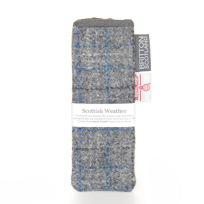 Harris Tweed Weather Range Slim Glasses Case | Britton SCOTLAND