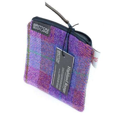 Harris Tweed Highland Large Purse | Britton SCOTLAND
