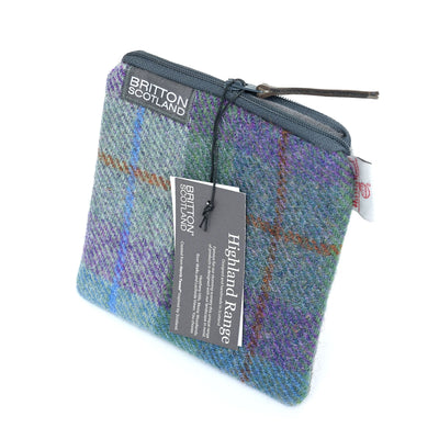 Harris Tweed Highland Large Purse | Britton SCOTLAND