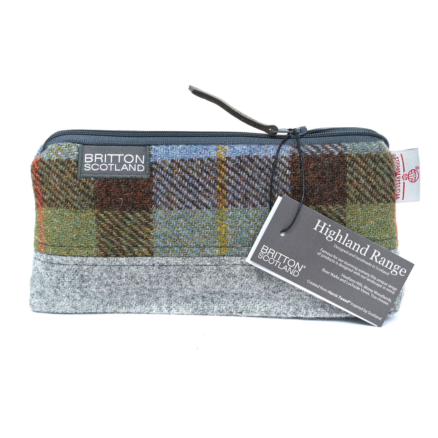 Harris Tweed Highland Range Cosmetic Bag | Britton SCOTLAND