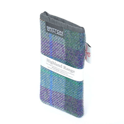 Harris Tweed Highland Range Glasses Case | Britton SCOTLAND