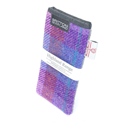 Harris Tweed Highland Range Glasses Case | Britton SCOTLAND