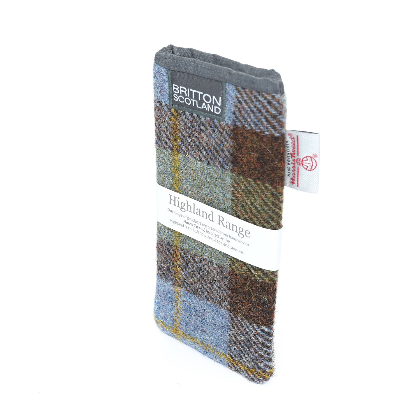 Harris Tweed Highland Range Glasses Case | Britton SCOTLAND
