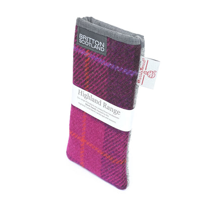 Harris Tweed Highland Range Glasses Case | Britton SCOTLAND