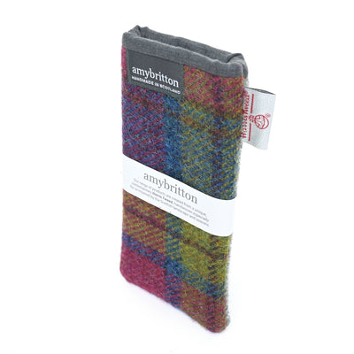 Harris Tweed Highland Range Glasses Case | Britton SCOTLAND