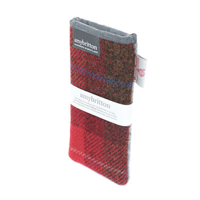 Harris Tweed Highland Range Glasses Case | Britton SCOTLAND