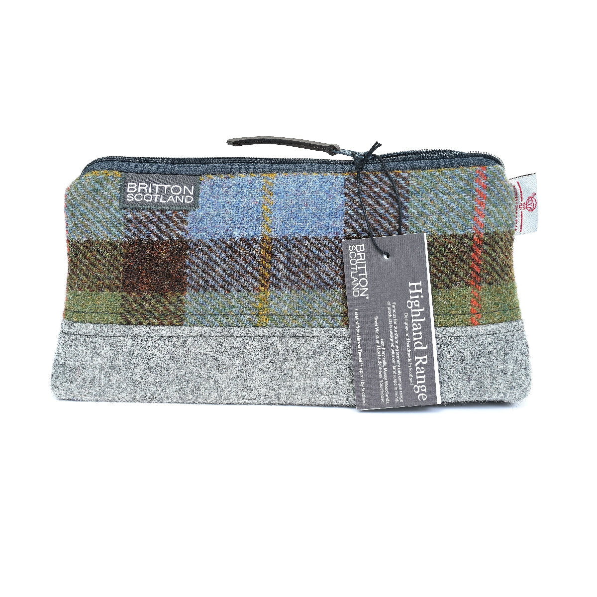 Harris Tweed Highland Range Wash Bag | Britton SCOTLAND