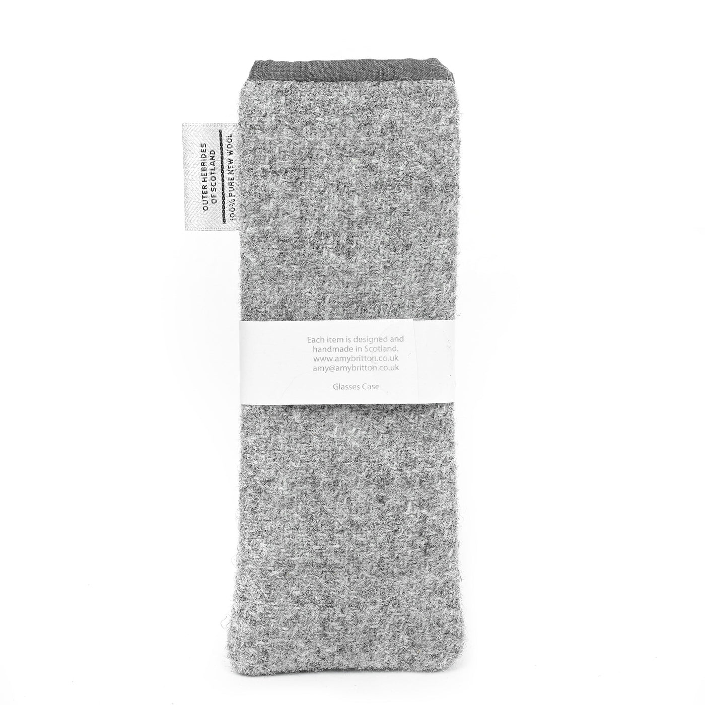 Harris Tweed Highland Range Slim Glasses Case | Britton SCOTLAND