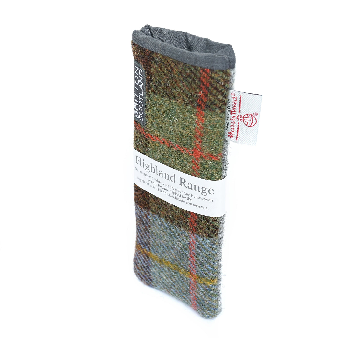 Harris Tweed Highland Range Slim Glasses Case | Britton SCOTLAND