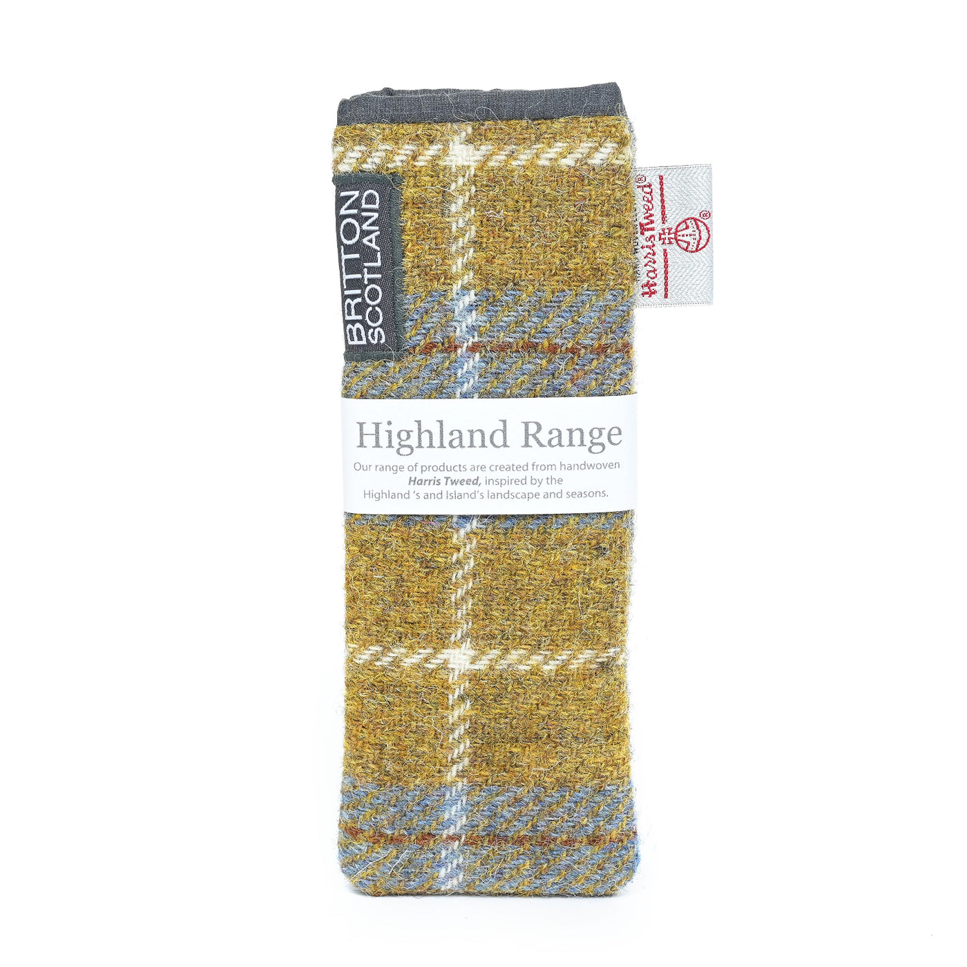 Harris Tweed Highland Range Slim Glasses Case | Britton SCOTLAND