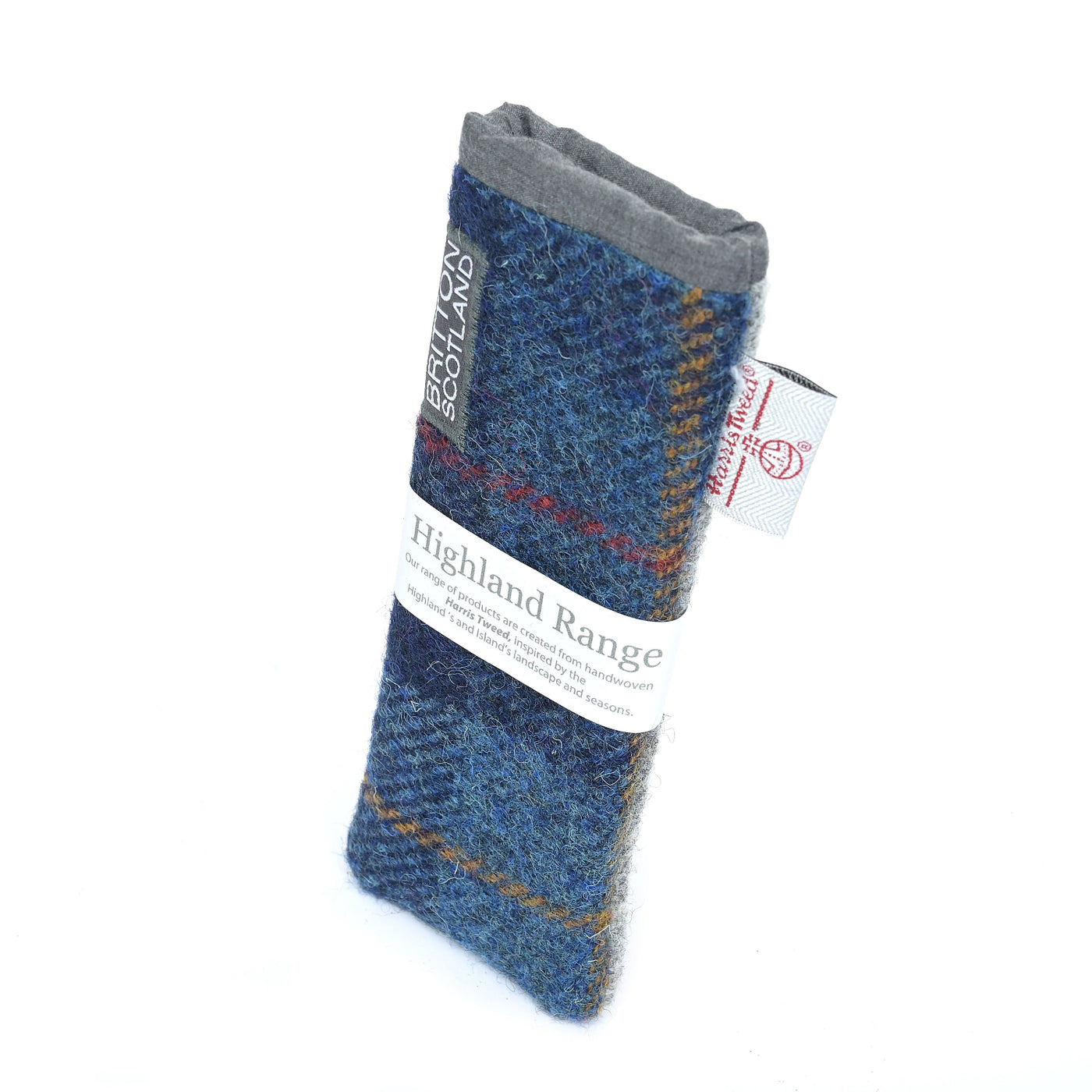 Harris Tweed Highland Range Slim Glasses Case | Britton SCOTLAND