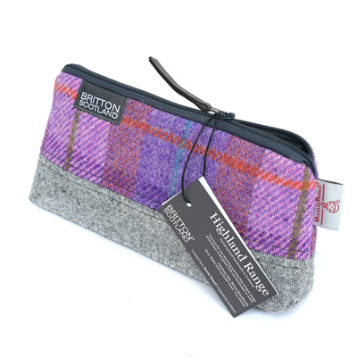 Harris Tweed Highland Range Cosmetic Bag | Britton SCOTLAND