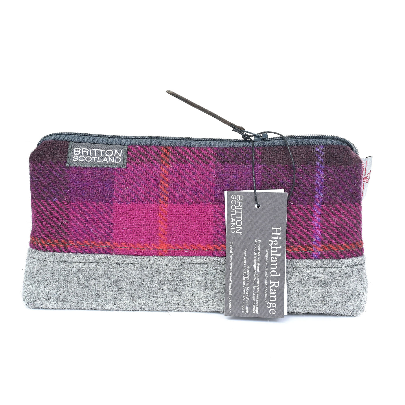 Harris Tweed Highland Range Wash Bag | Britton SCOTLAND