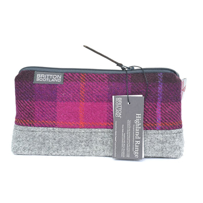 Harris Tweed Highland Range Wash Bag | Britton SCOTLAND