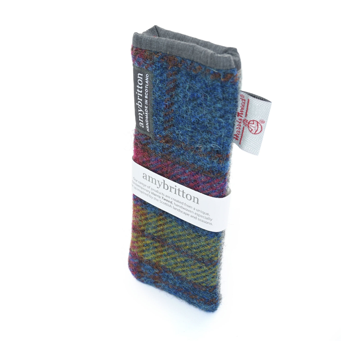 Harris Tweed Highland Range Slim Glasses Case | Britton SCOTLAND
