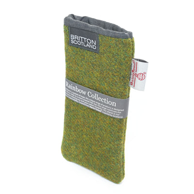 Harris Tweed Rainbow Range Glasses Case | Britton SCOTLAND