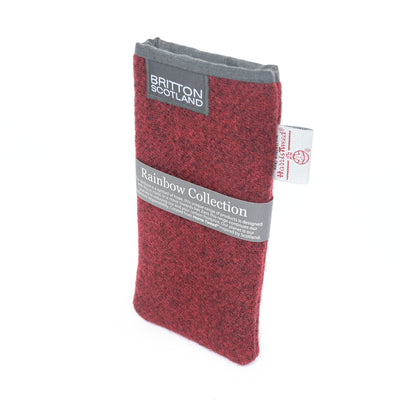 Harris Tweed Rainbow Range Glasses Case | Britton SCOTLAND
