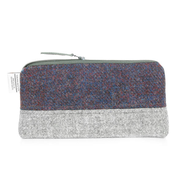 Harris Tweed Tidal Range Cosmetic Bag | Britton SCOTLAND