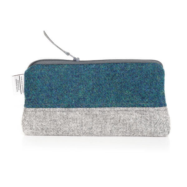 Harris Tweed Tidal Range Cosmetic Bag | Britton SCOTLAND