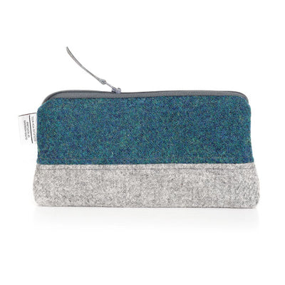 Harris Tweed Tidal Range Cosmetic Bag | Britton SCOTLAND