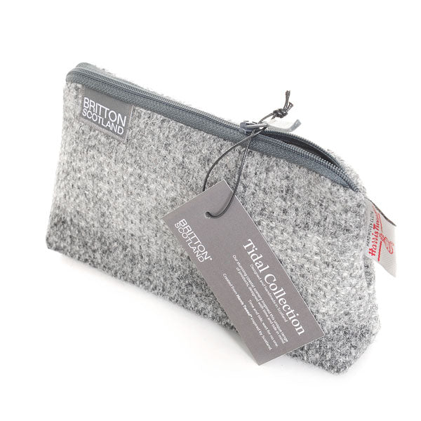 Harris Tweed Tidal Range Small Cosmetic Bag | Britton SCOTLAND