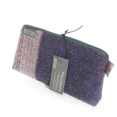 Harris Tweed Tidal Range Wash Bag | Britton SCOTLAND